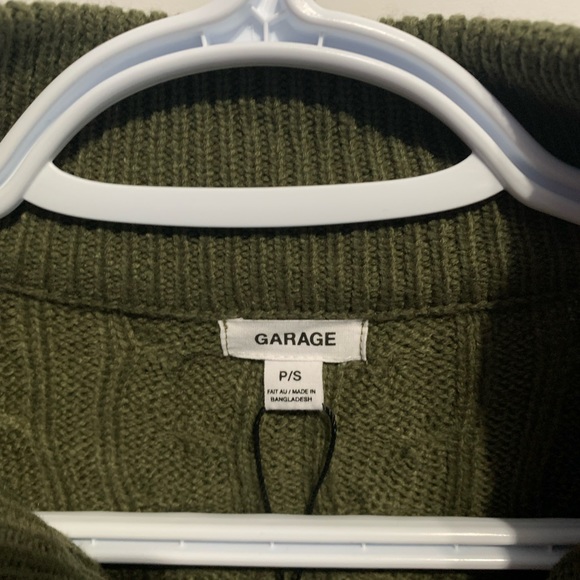 garage cropped quarter zip size small - Picture 3 of 3